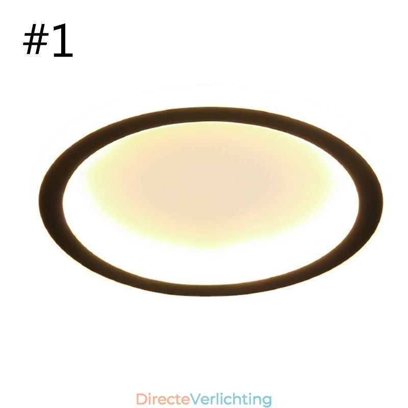 Plafondlamp inbouw ronde plafondlamp trappenhuis