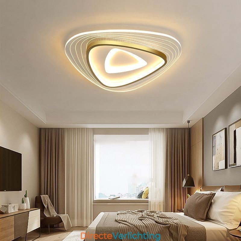 Plafondlamp inbouw driehoek plafondlamp