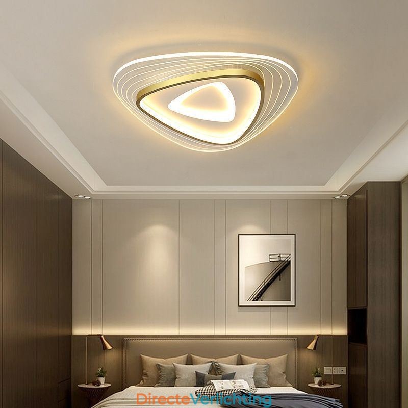 Plafondlamp inbouw driehoek plafondlamp