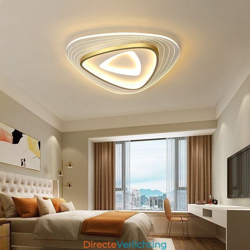 Plafondlamp inbouw driehoek plafondlamp