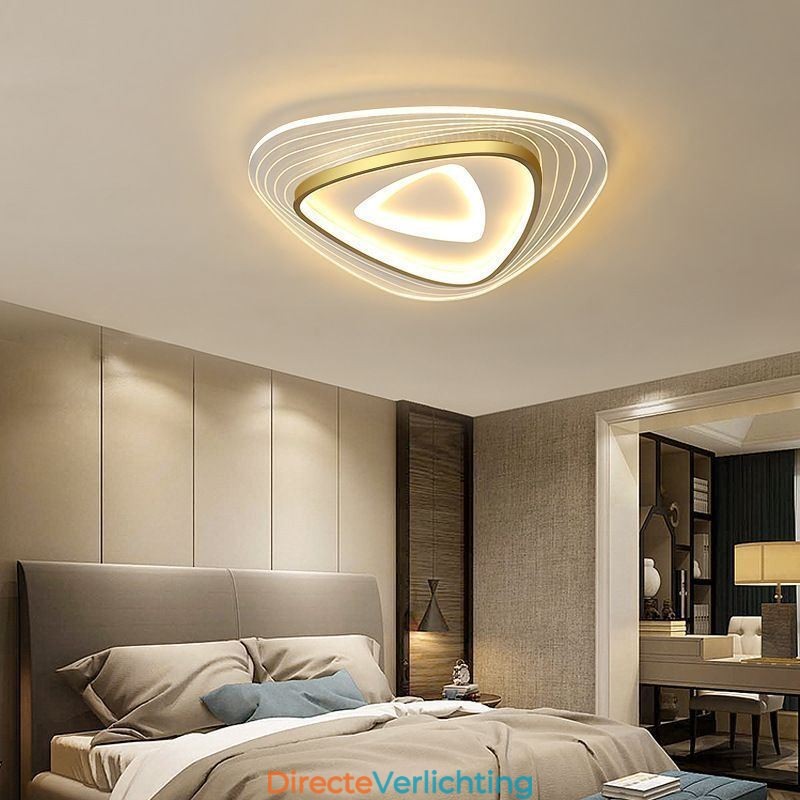 Plafondlamp inbouw driehoek plafondlamp