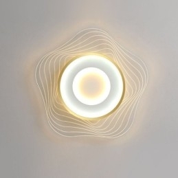 Creatieve plafondlamp moderne inbouwverlichtingsarmaturen met stervorm 36W