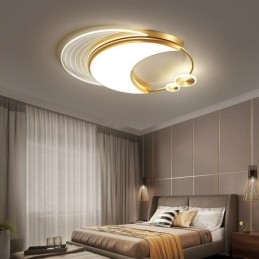 Dimbare plafondlamp moderne inbouwverlichtingsarmaturen met maanvorm 36W
