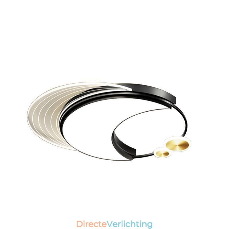 Dimbare plafondlamp moderne inbouwverlichtingsarmaturen met maanvorm 36W