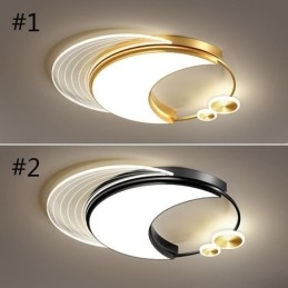 Dimbare plafondlamp moderne inbouwverlichtingsarmaturen met maanvorm 36W