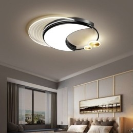 Dimbare plafondlamp moderne inbouwverlichtingsarmaturen met maanvorm 36W