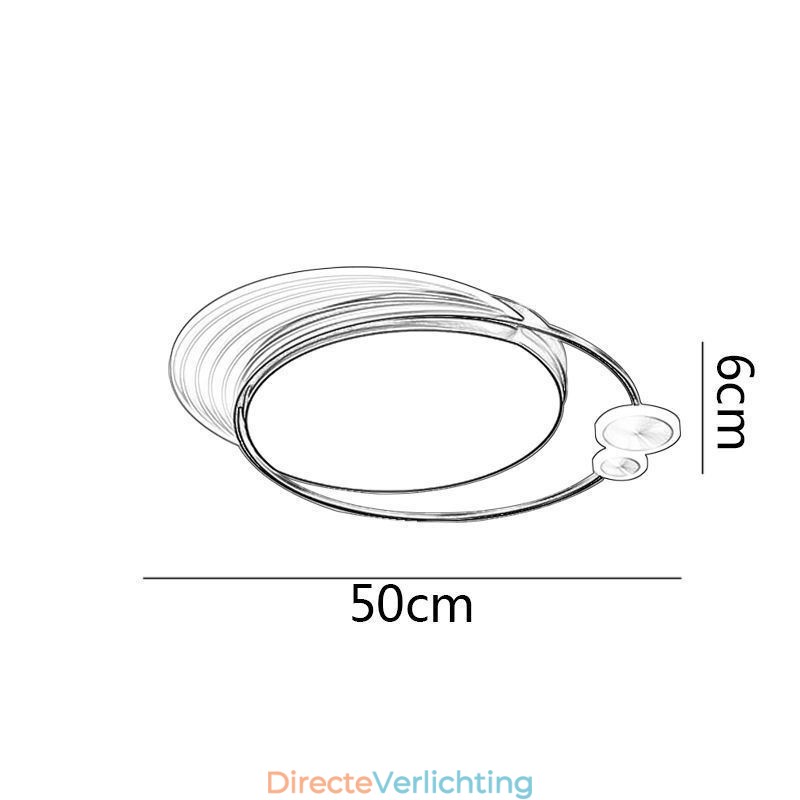 Plafondlamp met afstandsbediening