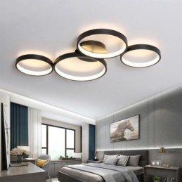 Plafondlamp 7200LM 4 Ringen Verlichtingsarmatuur