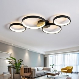 Plafondlamp 7200LM 4 Ringen Verlichtingsarmatuur