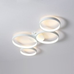 Plafondlamp 7200LM 4 Ringen Verlichtingsarmatuur