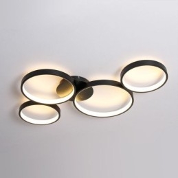 Plafondlamp 7200LM 4 Ringen Verlichtingsarmatuur
