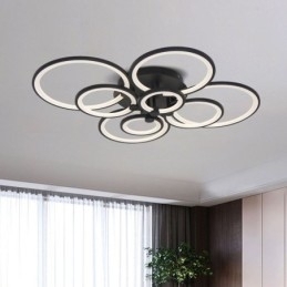 Dimbare plafondlamp moderne ring cirkel plafondlamp