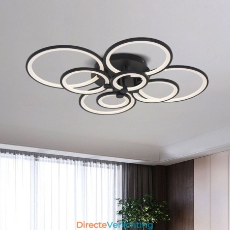 Dimbare plafondlamp moderne ring cirkel plafondlamp Dimbare plafondlamp moderne ring cirkel plafondlamp