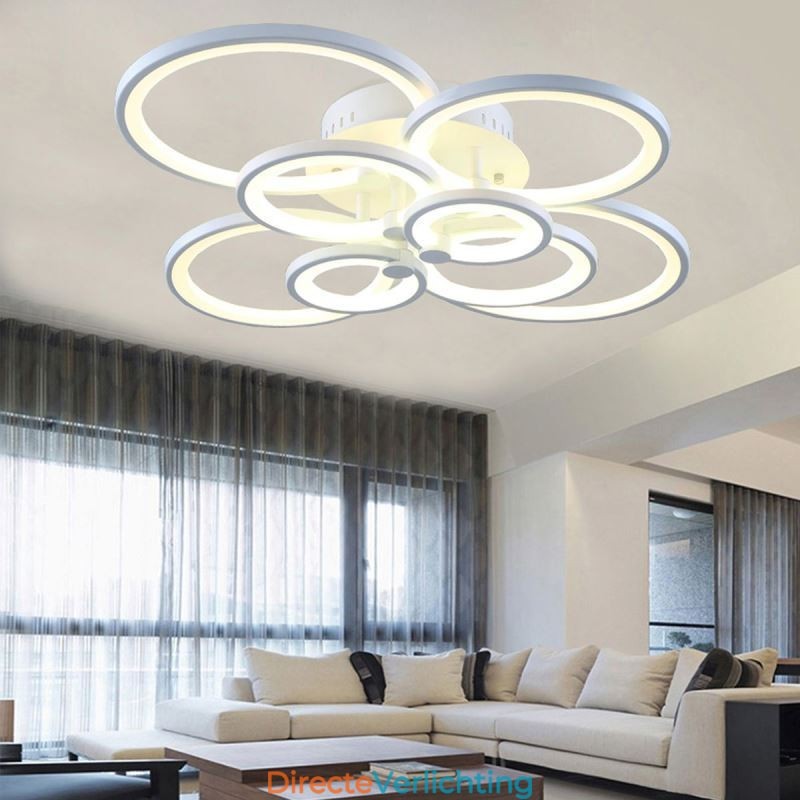 Dimbare plafondlamp moderne ring cirkel plafondlamp