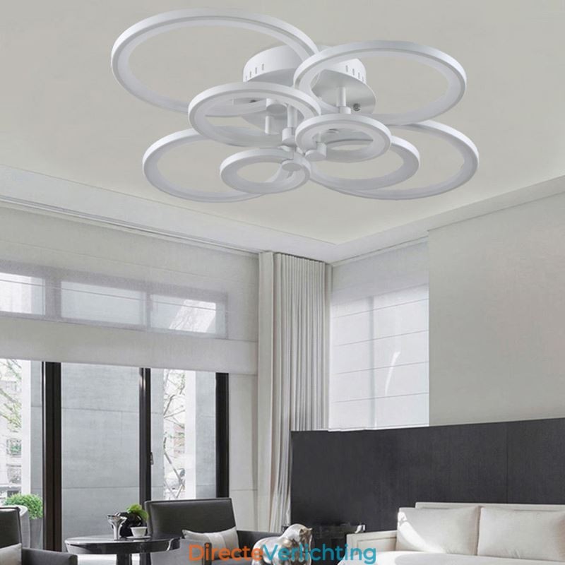 Dimbare plafondlamp moderne ring cirkel plafondlamp