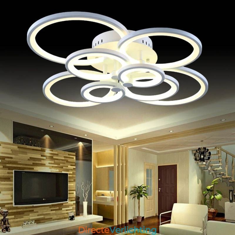 Dimbare plafondlamp moderne ring cirkel plafondlamp