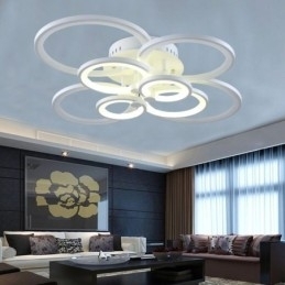 Dimbare plafondlamp moderne ring cirkel plafondlamp