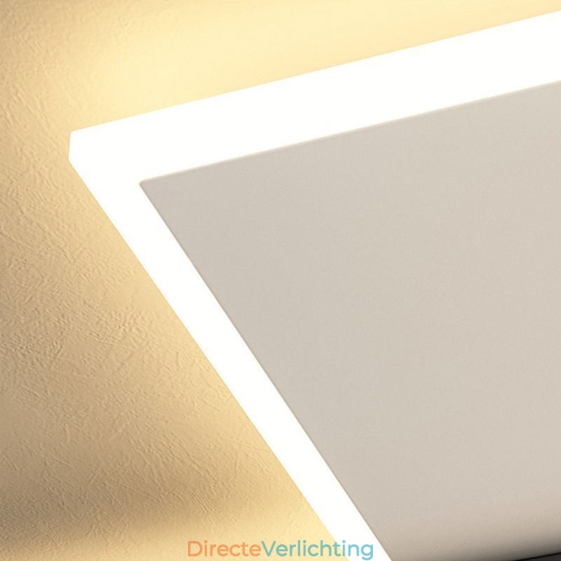 Inbouw vierkante plafondlamp