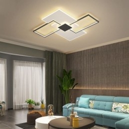 Inbouw vierkante plafondlamp