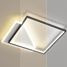 Moderne plafondlamp met inbouwmontage