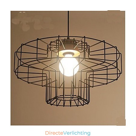 Enkelvoudige ijzeren kroonluchter kroonluchter retro mesh Enkelvoudige ijzeren kroonluchter kroonluchter retro mesh
