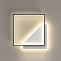 Moderne plafondlamp met inbouwmontage
