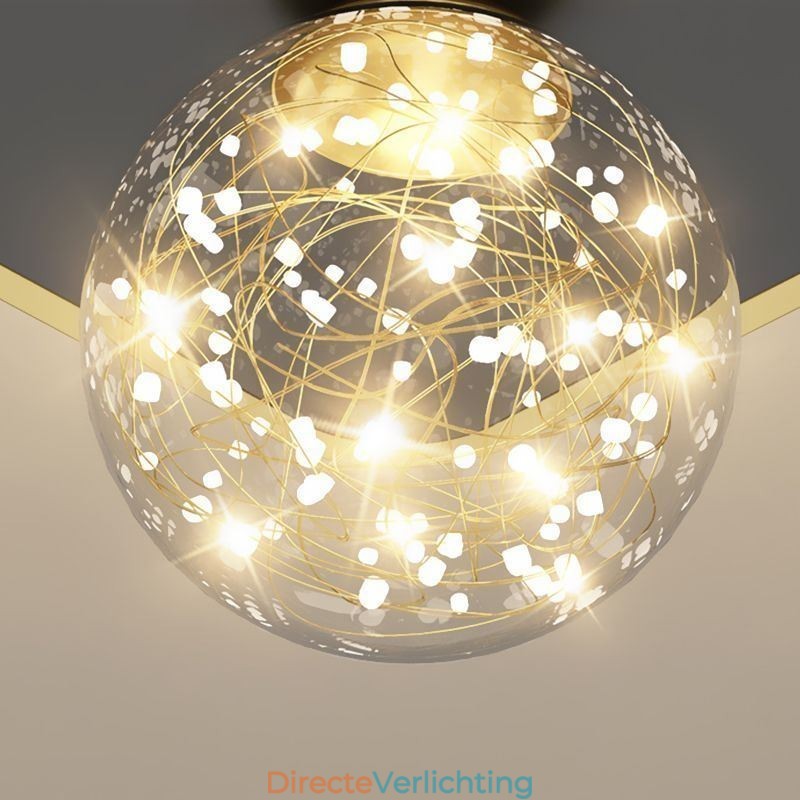 Plafondlamp voor inbouw in woondecoratie