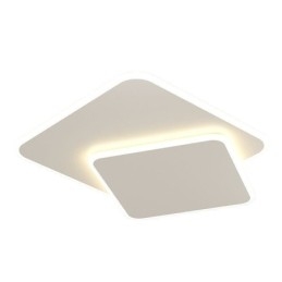 Inbouw dubbele vierkante plafondlamp