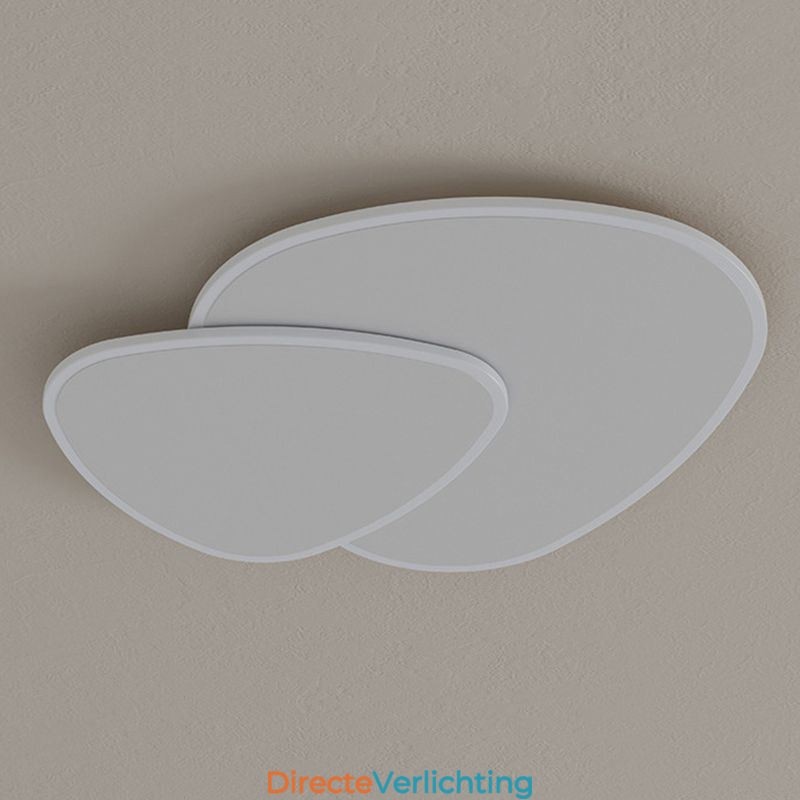 Plafondverlichting met dubbele driehoek