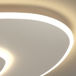 Plafondverlichting met dubbele driehoek