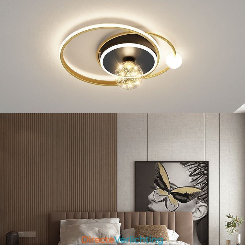 Plafondlamp voor inbouw in woondecoratie