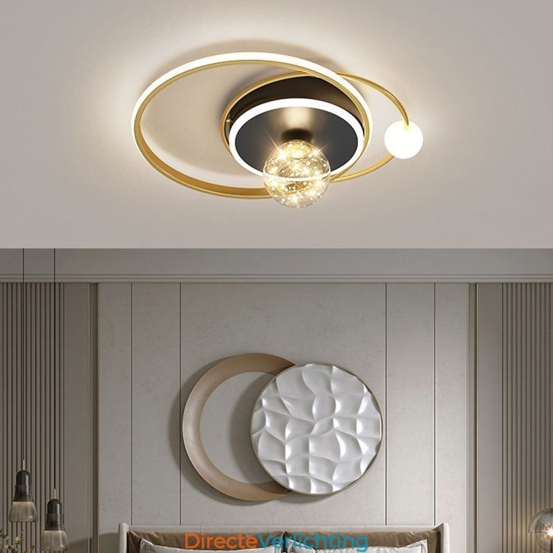 Plafondlamp voor inbouw in woondecoratie