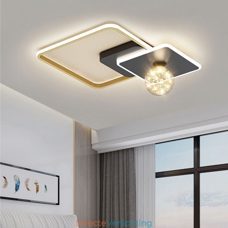 Plafondverlichting voor inbouw in woondecoratie