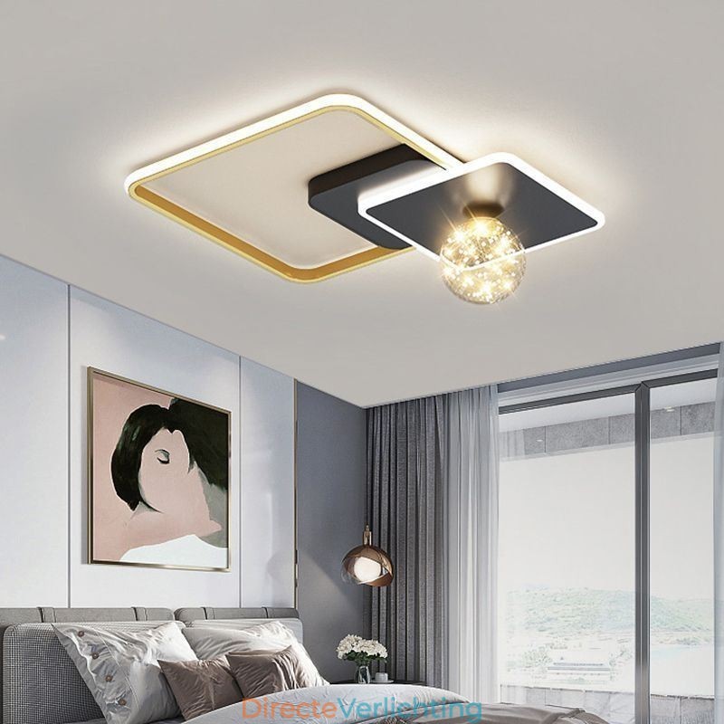 Plafondverlichting voor inbouw in woondecoratie