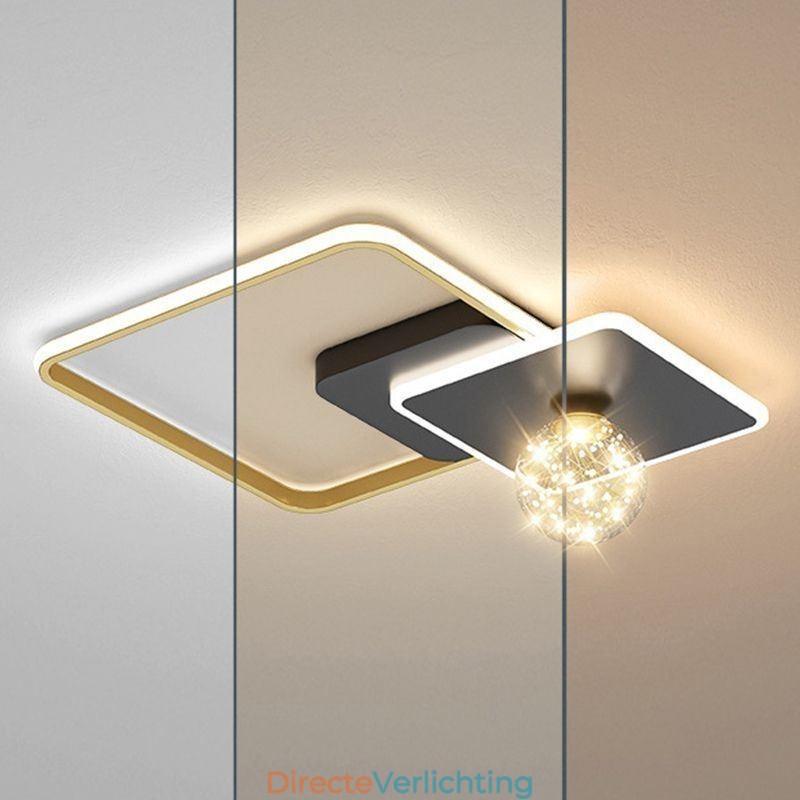 Plafondverlichting voor inbouw in woondecoratie