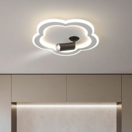 Plafondlamp in de vorm van een bloem van acryl in de vorm van een plafondlamp