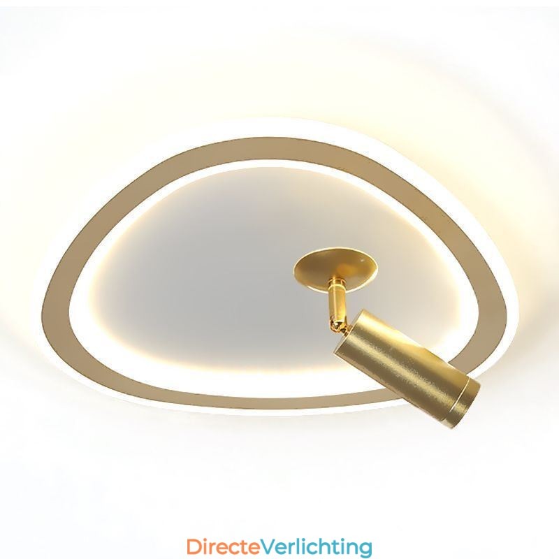 Plafondlamp Acryl Driehoek Inbouwspot