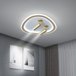Plafondlamp Acryl Driehoek Inbouwspot