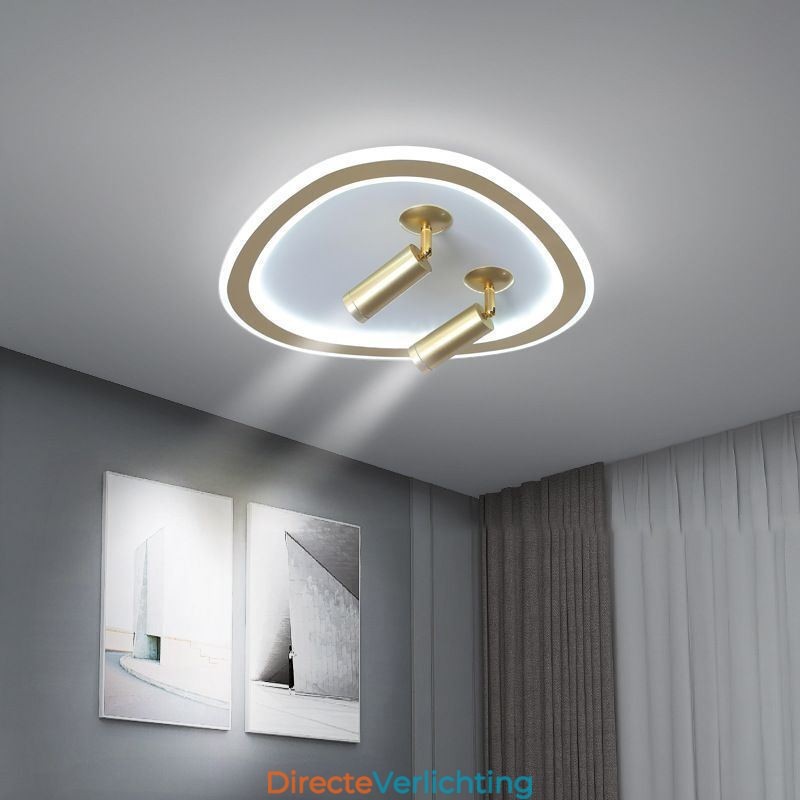 Plafondlamp Acryl Driehoek Inbouwspot