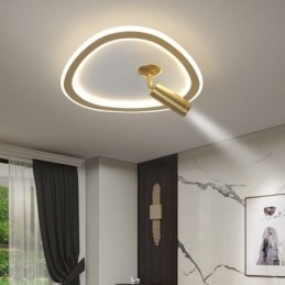 Plafondlamp Acryl Driehoek Inbouwspot