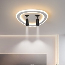 Plafondlamp Acryl Driehoek Inbouwspot