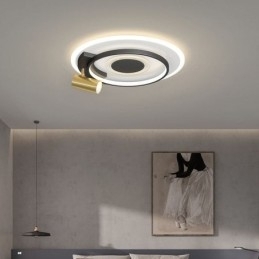 Geometrische plafondlamp van acryl inbouwspot