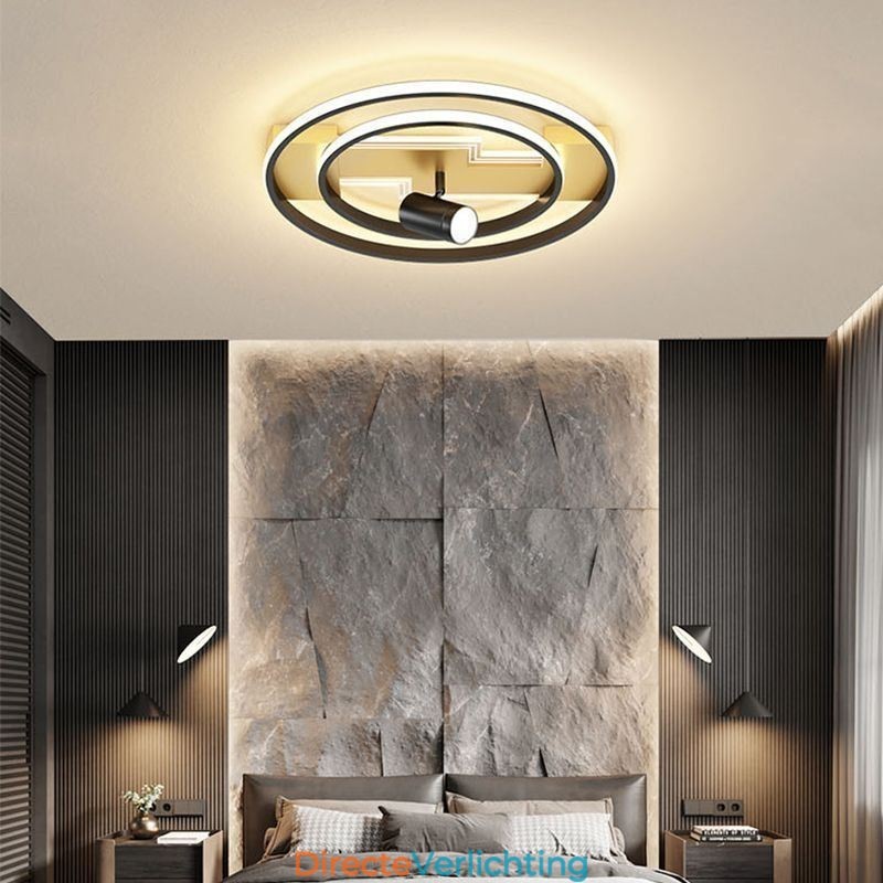 Geometrische plafondlamp van acryl inbouwspot