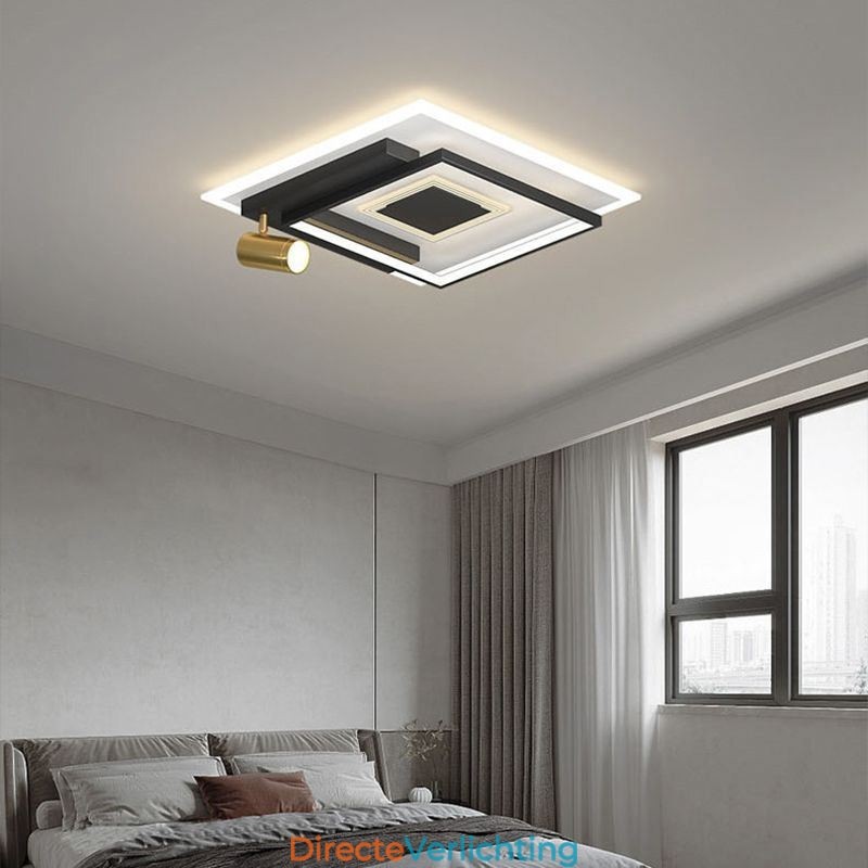 Geometrische plafondlamp van acryl inbouwspot