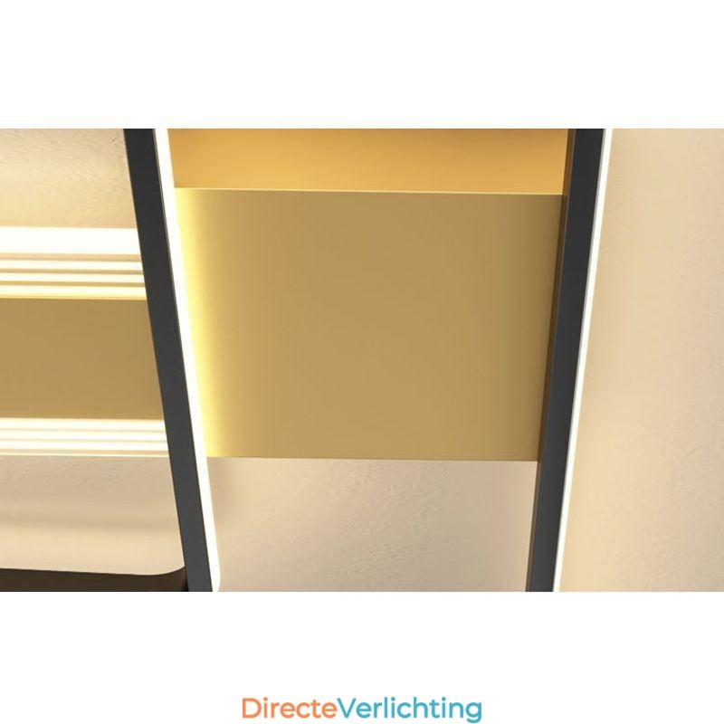 Geometrische plafondlamp van acryl inbouwspot