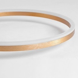 Plafondlamp Geborsteld Goud Halo Ring Verlichting Spotlight