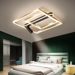 Minimalistische plafondlamp van acryl inbouwspot