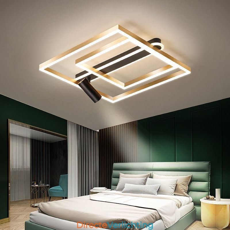 Minimalistische plafondlamp van acryl inbouwspot
