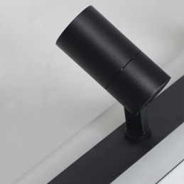 Lineaire plafondlamp van acryl inbouwspot