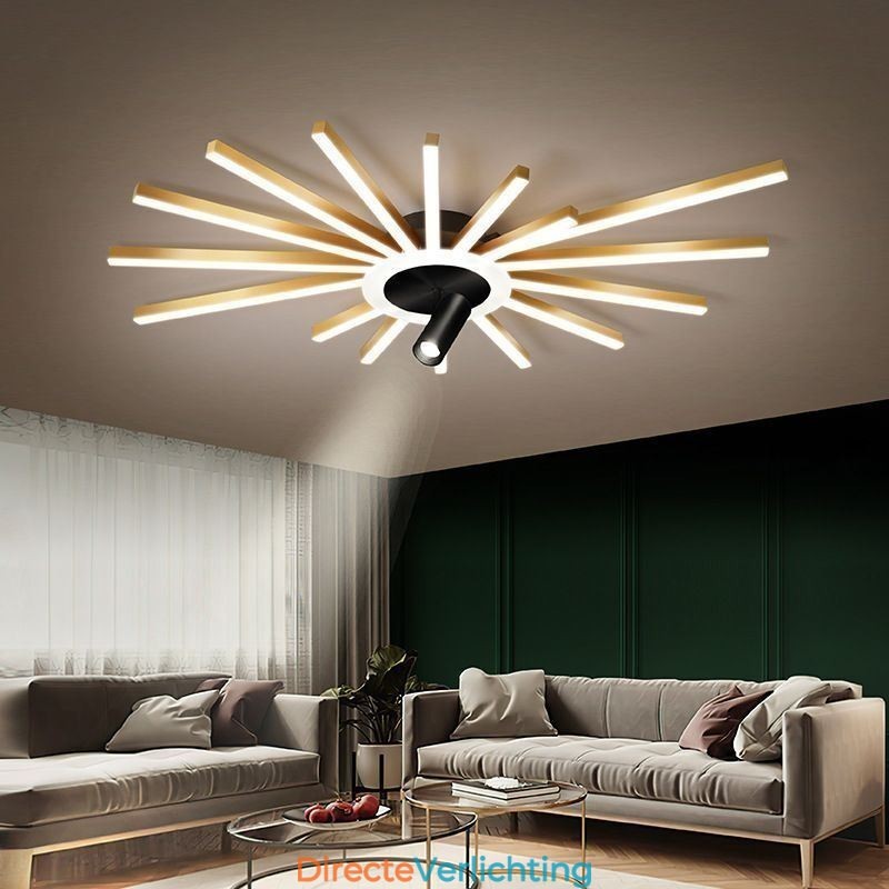 Inbouwspot van onregelmatige lineaire acryllamp